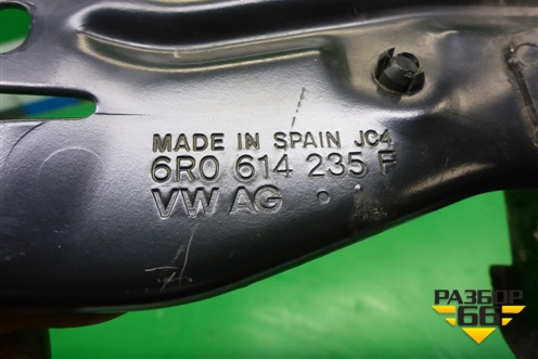 Кронштейн блока ABS (6R1614235F) для Skoda Rapid с 2013г