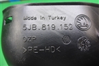 Воздуховод отопителя (5JB819152) для Skoda Rapid с 2013г