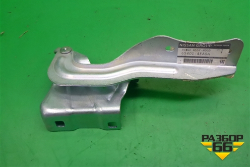 Петля капота левая (новая) (654014EA0A) для Nissan Qashqai (J11E) с 2013г