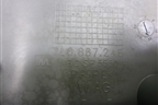 Обшивка стойки задняя верхняя левая (задняя часть) (7L6867245) для Volkswagen Touareg c 2002-2010г