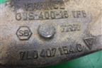 Рычаг передний правый нижний (7L0407154C) для Volkswagen Touareg c 2002-2010г