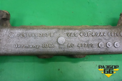 Балка передняя поперечная (крепления опор двигателя) (7L0199207B) для Volkswagen Touareg c 2002-2010г
