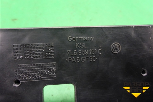 Кронштейн блока электронного (7L6959191C) для Volkswagen Touareg c 2002-2010г