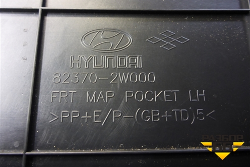 Обшивка двери передней левой под электрику (823702W000) для Hyundai Grand Santa Fe с 2012-2018г
