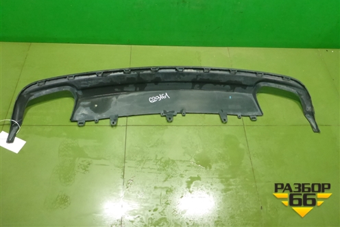 Юбка заднего бампера (после 2014г) (4G0807521T) для Audi A6 (C7) с 2011-2018г