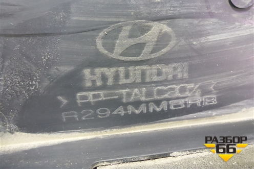 Дефлектор радиатора правый для Hyundai Grand Santa Fe с 2012-2018г