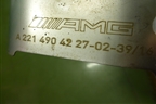 Насадка на глушитель (правая AMG) (A2214904227) для Mercedes Benz S-Klass W222 с 2013-2020г