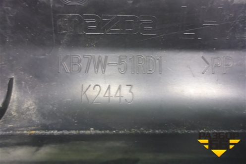 Накладка двери задней левой (KB7W51RD1) для Mazda CX 5 с 2017г