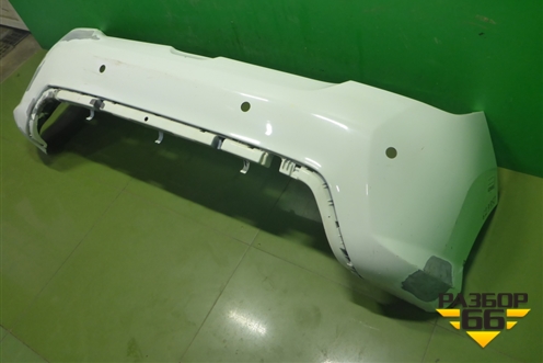 Бампер задний (под парктроник) (9680445277) для Peugeot 308 с 2007-2014г