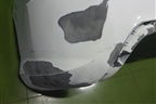 Бампер задний (под парктроник) (9680445277) для Peugeot 308 с 2007-2014г