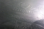 Бампер задний нижняя часть (до 2020г под парктроник) (86612S1000) для Hyundai Santa Fe с 2018-2024г
