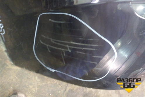 Бампер задний (до 2013г седан под парктроник) (51127331593) для BMW 5-серия F10/F11 с 2009-2016г