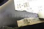 Обшивка двери задней правой под механику (6777512080) для Toyota Corolla (E15) с 2006-2013г