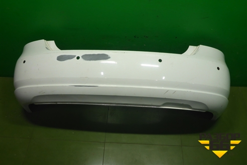 Бампер задний (до 2015г под парктроник) (6RU807421) для Volkswagen Polo (седан) с 2010г