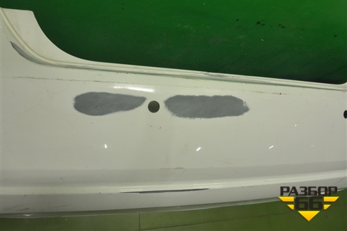 Бампер задний (до 2015г под парктроник) (6RU807421) для Volkswagen Polo (седан) с 2010г