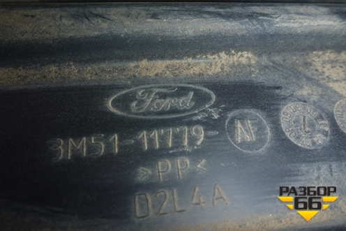 Защита антигравийная левая (задняя) (3M5111779AF) для Ford Focus 2 с 2008-2011г