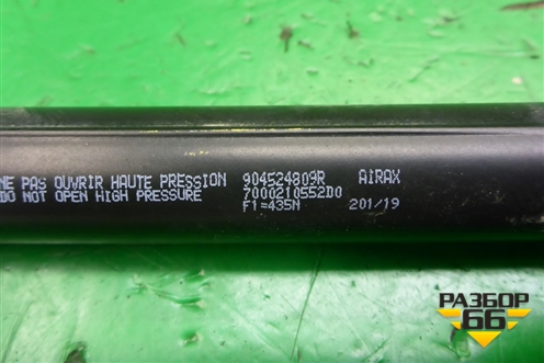 Амортизатор двери багажника (904524809R) для VAZ XRAY с 2016г