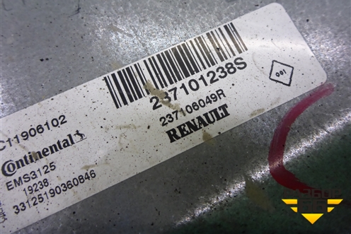Блок управления двигателем (1.6л H4M) (237106049R) для VAZ XRAY с 2016г