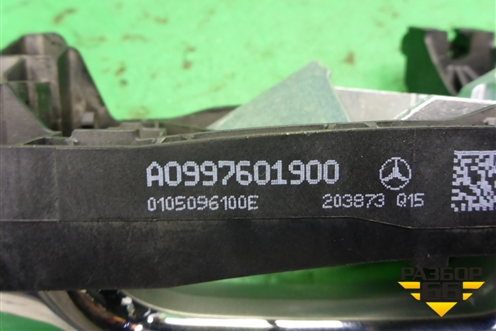 Ручка наружная двери передней левой (A0997601900) для Mercedes Benz C-Klass W205 с 2014г