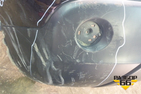 Бампер задний (85022JD00H) для Nissan Qashqai (J10E) с 2006-2013г