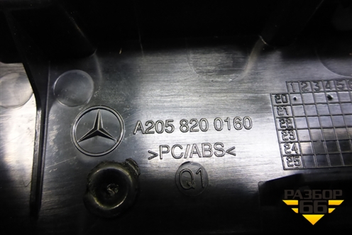 Фонарь задний стоп сигнал (A2058200160) для Mercedes Benz C-Klass W205 с 2014г