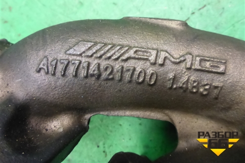 Коллектор выпускной (левый 4.0л M177) (A1771421700) для Mercedes Benz C-Klass W205 с 2014г