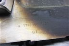 Экран тепловой (4.0л M177) (A1771507800) для Mercedes Benz C-Klass W205 с 2014г