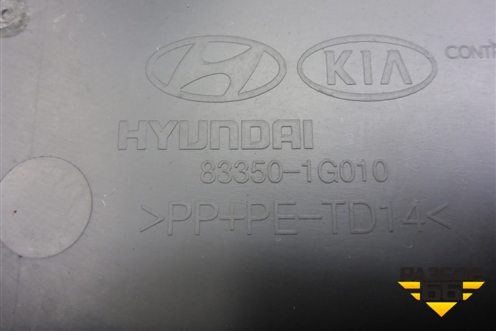 Обшивка двери задней левой под электрику (хетчбэк) (833501G010) для Kia Rio с 2005-2011г