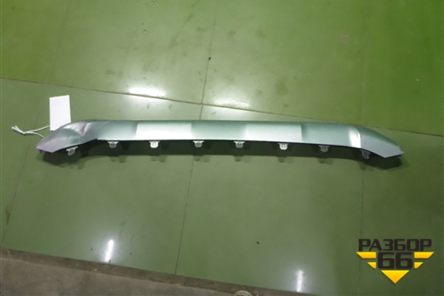 Накладка переднего бампера (на юбку) (527110R140) для Toyota Rav-4 с 2018г