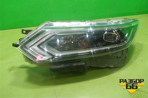 Фара левая (после 2019г Led) (26060HV05B) для Nissan Qashqai (J11E) с 2013г