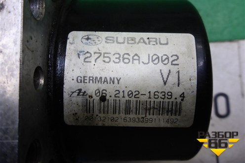 Блок ABS (27536AJ002) для Subaru Legacy Outback (B14) с 2009-2014г