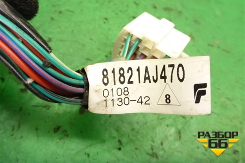 Проводка двери передней правой (81821AJ470) для Subaru Legacy Outback (B14) с 2009-2014г