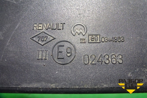 Зеркало левое механическое (после 2009г) для Renault Logan с 2004-2015г