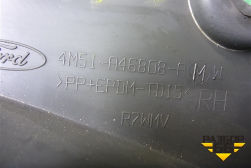 Держатель задней полки правый (хетчбэк) (4M51A46808AMW) для Ford Focus 2 с 2008-2011г
