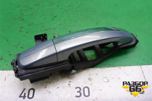Ручка наружная двери задней правой (с хромом) для Ford Focus 2 с 2008-2011г