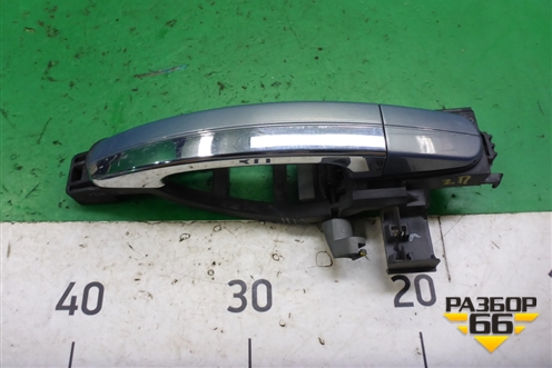 Ручка наружная двери задней правой (с хромом) для Ford Focus 2 с 2008-2011г