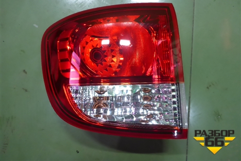 Фонарь задний наружный левый (после 2008г) (8360109050) для Ssang Yong Kyron с 2005г