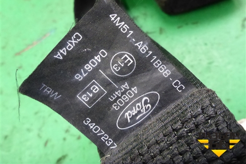 Ремень безопасности задний правый (4M51A611B68CC) для Ford Focus 2 с 2008-2011г