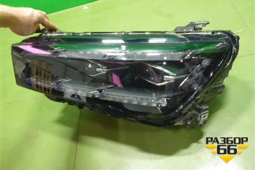 Фара левая (Led c блоком) (6608050928) для Geely Monjaro с 2021г
