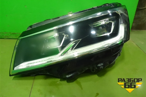 Фара левая (после 2019г Led без блока) (7L1941035C) для Volkswagen Transporter T6 с 2015г