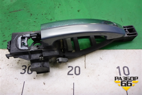 Ручка наружная двери передней правой (с хромом) для Ford Focus 2 с 2008-2011г