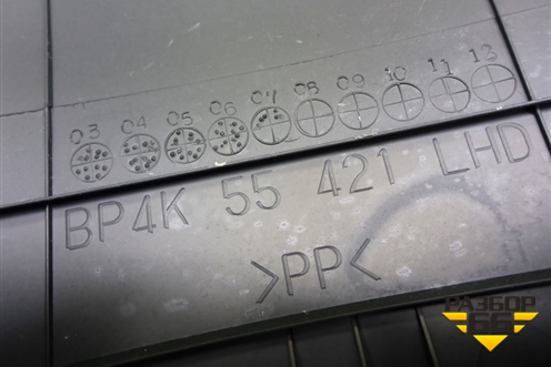 Накладка на щиток приборов (BP4K55421) для Mazda Mazda 3 (BK) с 2003-2009г 