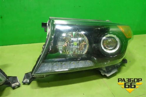 Фара L+R комплект (после 2012г до 2015г установлены BI-Led модули) для Toyota Land Cruiser (200) с 2008г
