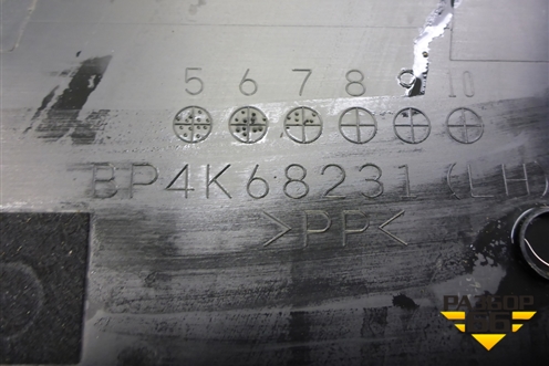 Обшивка стойки центральная нижняя левая (BP4K68231) для Mazda Mazda 3 (BK) с 2003-2009г 