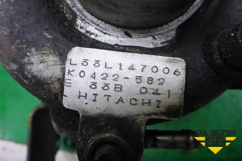 Турбина (2.3л L3) (L33L147006) для Mazda Mazda 3 (BK) с 2003-2009г 