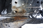 Лонжерон передний левый для Honda Accord(CU-CW) с 2008-2013г