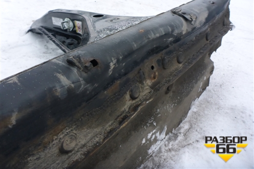 Порог со стойкой левый для Honda Accord(CU-CW) с 2008-2013г