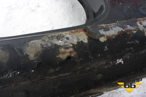 Порог со стойкой правый для Honda Accord(CU-CW) с 2008-2013г