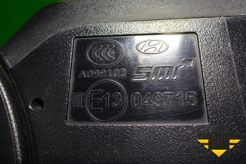 Зеркало правое электрическое (5 контактов) (87620C9110) для Hyundai Creta с 2016г