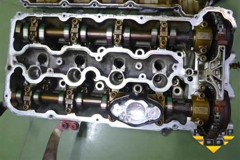 Головка блока цилиндров (4.4л N63 правая) (757394003) для BMW X6 E71 с 2008-2014г